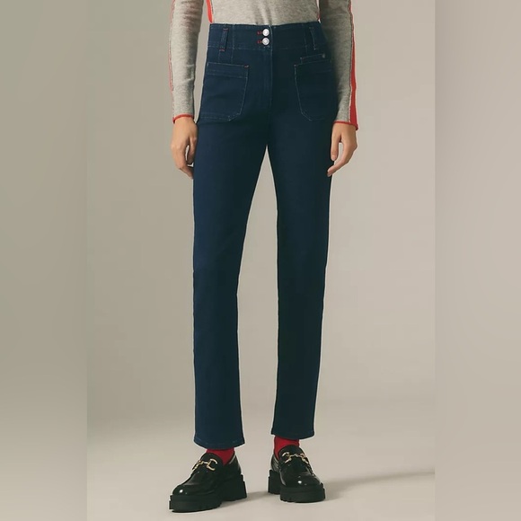 Maeve The Junie High Rise Slim Leg Jeans 31T - Picture 4 of 13